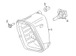 Ford Fog Light Diagram - AV1Z-15200-A