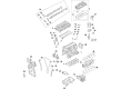 Ford Bronco Oil Pan Diagram - MB3Z-6675-D