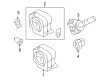 Ford F-150 Steering Column Cover Diagram - 4L3Z-3530-BAB