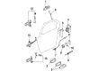 Ford Contour Exterior Door Handle Diagram - F5RZ5426605AA