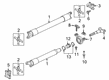 Ford Excursion Universal Joint Diagram - 7L1Z-4635-B