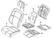 Lincoln Nautilus Seat Covers Diagram - R2TZ-5864417-MA