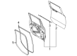 Ford Maverick Door Seal Diagram - NZ6Z-60253A10-A