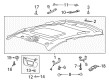 Lincoln MKZ Dome Light Diagram - FP5Z-13776-CG