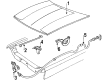 Ford Tempo Hood Release Cable Diagram - E43Z16916A