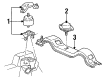 Ford Thunderbird Motor And Transmission Mount Diagram - F1SZ6038B