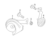 Ford Horn Diagram - CE8Z-13832-A