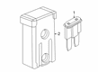 Lincoln Aviator Fuse Diagram - GU5Z-14526-BCA