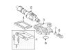 Ford Expedition Air Filter Box Diagram - 5L1Z-9661-AA
