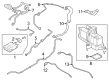Ford Escape PCV Valve Hose Diagram - PV4Z-6A664-B