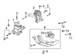Ford Explorer Engine Mount Torque Strut Diagram - L1MZ-6068-B