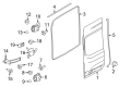 Ford Transit-350 Door Hinge Diagram - KK4Z-1542900-C