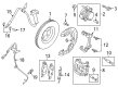 Ford Edge Brake Rotor Diagram - K2GZ-1125-B