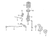 Ford Windstar Sway Bars Diagram - 3F2Z-5482-CA