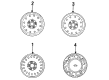 Ford Windstar Wheel Cover Diagram - F58Z-1130-B