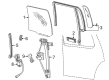 Mercury Mountaineer Window Run Diagram - F87Z-7825767-BAA