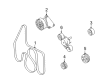 Ford E-350 Club Wagon Serpentine Belt Diagram - 3C2Z-8620-AB