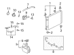 Ford Focus Coolant Reservoir Hose Diagram - 3M5Z-8K012-BA