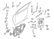 Ford Five Hundred Interior Door Handle Diagram - 8T5Z-5422601-A