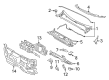 Lincoln Continental Dash Panel Diagram - G3GZ-5401610-D