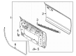 Ford Bronco Weather Strip Diagram - M2DZ-7820530-B