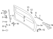 Ford Expedition Tailgate Lock Diagram - 7L1Z-7843150-B