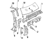 Ford E-250 Econoline Car Mirror Diagram - DU5Z-17700-P