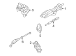 Ford Steering Column Diagram - 8L2Z-3C529-B