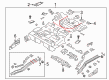 Lincoln MKZ Floor Pan Diagram - DG9Z-5411215-A