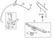 Ford Mustang Wiper Linkage Diagram - 8R3Z-17566-A