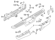 Ford F-150 Lightning Bumper Diagram - ML3Z-17906-JAPTM