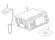 Ford Escape Antenna Base Diagram - 5M6Z-18A984-AA
