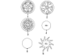 Ford Windstar Wheel Cover Diagram - F78Z-1130-EA
