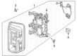 Ford Bronco Tail Light Diagram - M2DZ-13405-E