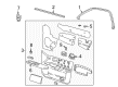 Ford Taurus Power Window Switch Diagram - YF1Z-14529-ABB