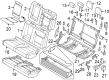 Ford F-150 Lightning Seat Cushion Diagram - ML3Z-1663841-A