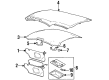 Ford Taurus Dome Light Diagram - F6DZ-13783-A