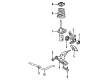 Ford Escort Sway Bars Diagram - F7CZ-5482-AA