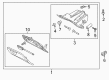Ford Focus Glove Box Diagram - CV6Z-5806010-AB