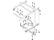 Mercury Villager Bump Stop Diagram - XF5Z-5847-BA