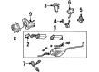 Ford Crown Victoria Oxygen Sensor Diagram - F8VZ-9F472-AA