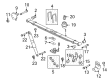 Ford Bump Stop Diagram - 9L3Z-4730-B