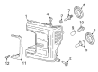 Ford F-250 Super Duty Headlight Diagram - HC3Z-13008-D