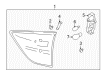 Ford C-Max Back Up Light Diagram - DM5Z-13405-B
