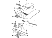 Ford Taurus Hood Latch Diagram - E6DZ-16700-A