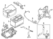Ford Ranger Battery Cable Diagram - MB3Z-14300-BG