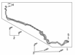 Ford Police Interceptor Utility A/C Hose Diagram - L1MZ-19835-BF