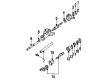 Ford Upper Steering Column Bearing Diagram - F23Z-3517-C