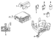 Ford F-150 Relay Block Diagram - ML3Z-14A068-V