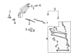 Ford Taurus Wiper Linkage Diagram - 4F1Z-17566-BA